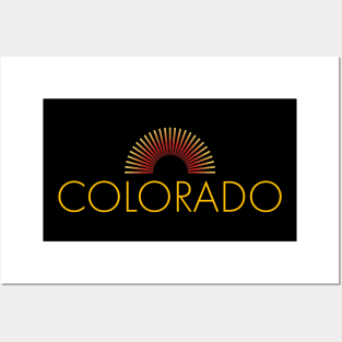 Beautiful Colorado Sunray image Posters and Art